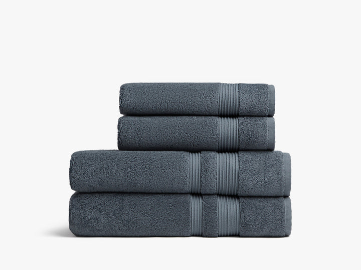 2+2 Classic Turkish Cotton Bath Bundle - Dusk