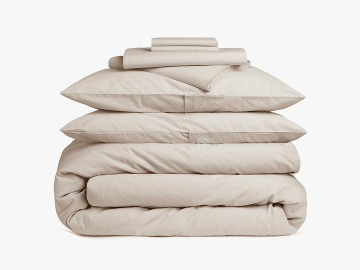 Percale Bundle - Bone K/CK