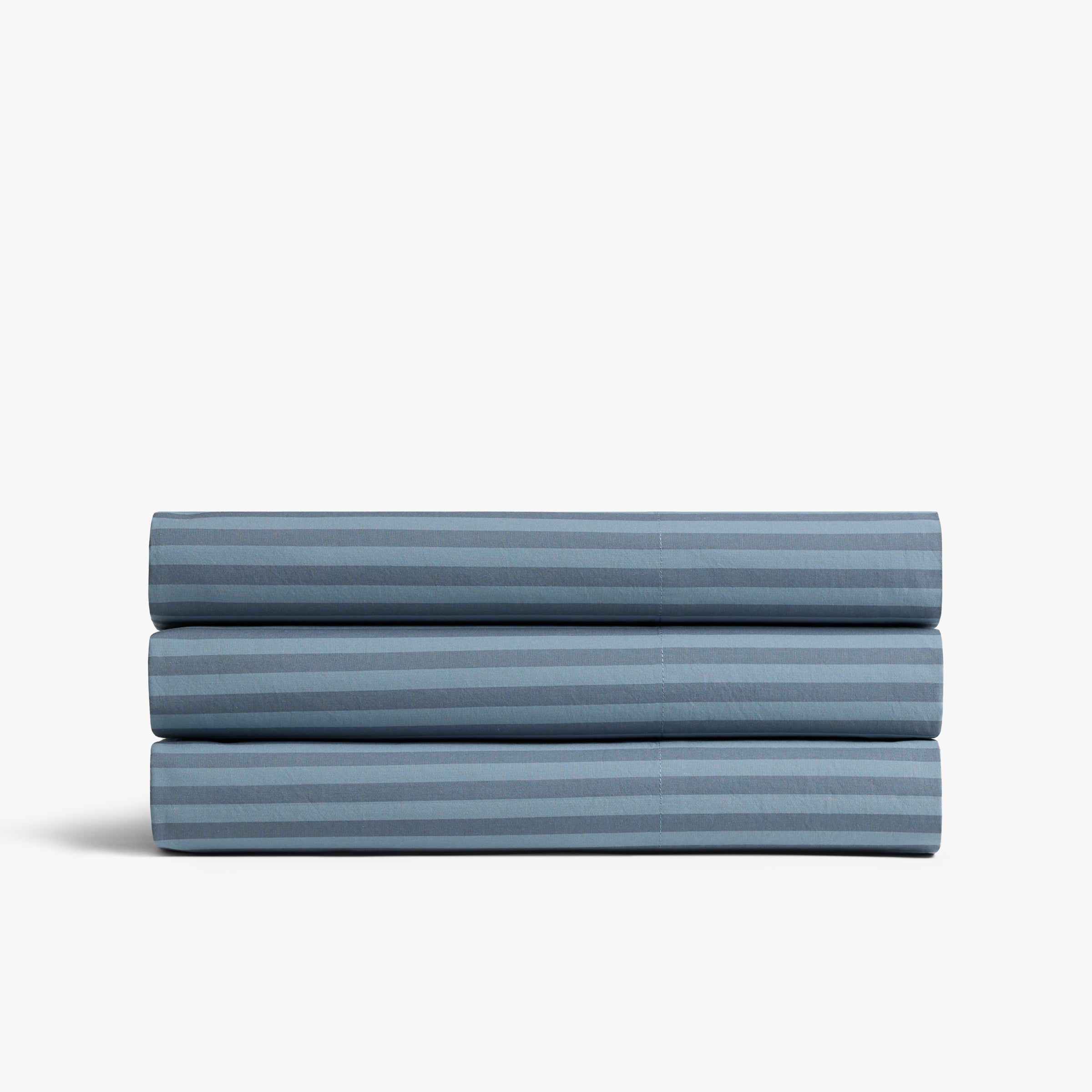 Percale Top Sheet (Dusk Stripe)
